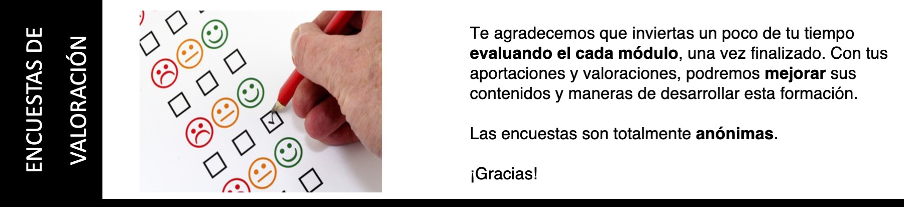 Encuestas de valoración